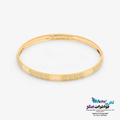 النگو طلا دست اول کم اجرت - طرح تراش سایز 2