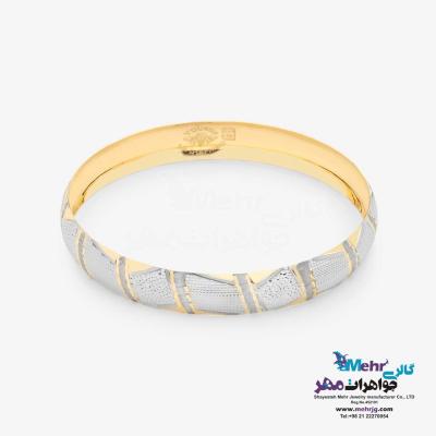 النگو طلا دست اول کم اجرت - طرح تراش سایز 2