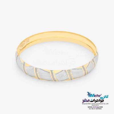 النگو طلا دست اول کم اجرت - طرح تراش سایز 3