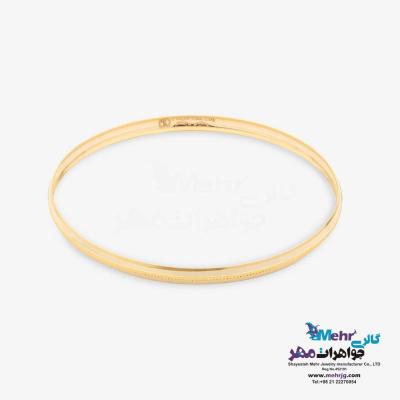 النگو طلا دست اول کم اجرت - طرح تراش سایز 2