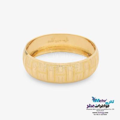 النگو طلا دست اول کم اجرت - طرح تراش سایز 2