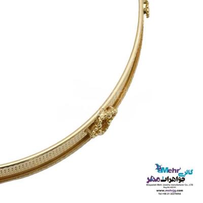 نمای دوم النگو طلا دست اول کم اجرت - طرح تراش سایز 2