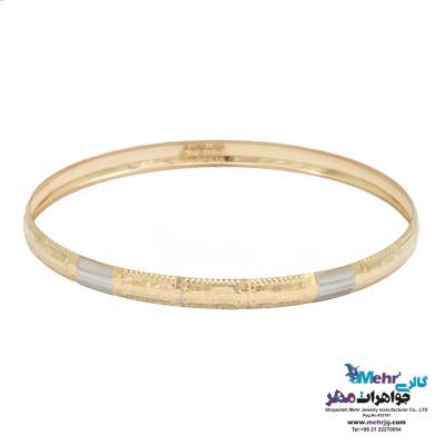 النگو طلا دست اول کم اجرت - طرح تراش سایز 3