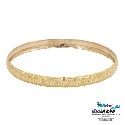 النگو طلا دست اول کم اجرت - طرح تراش سایز 2