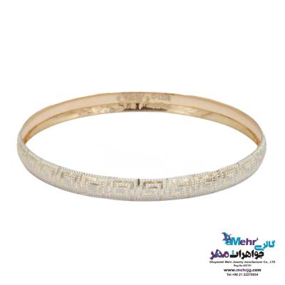 النگو طلا دست اول کم اجرت - طرح تراش سایز 2