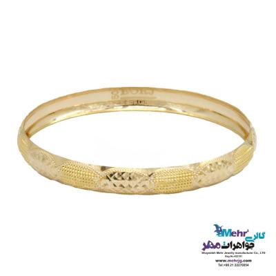 النگو طلا دست اول کم اجرت - طرح تراش سایز 2