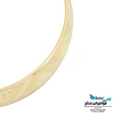 نمای دوم النگو طلا دست اول کم اجرت - طرح تراش سایز 3