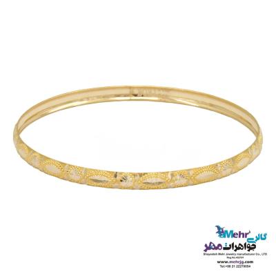 النگو طلا دست اول کم اجرت - طرح تراش سایز 3