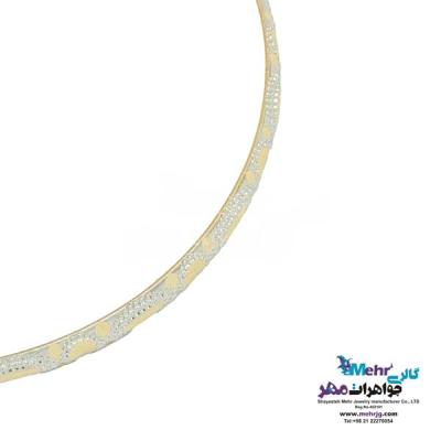نمای دوم النگو طلا دست اول کم اجرت - طرح تراش سایز 2