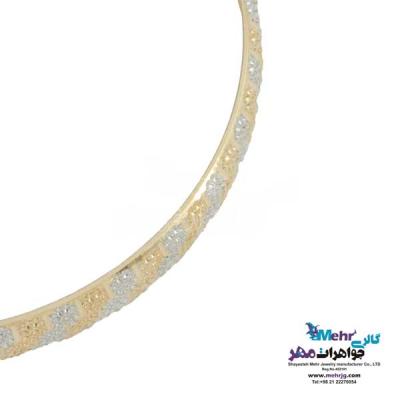 نمای دوم النگو طلا دست اول کم اجرت - طرح تراش سایز 3