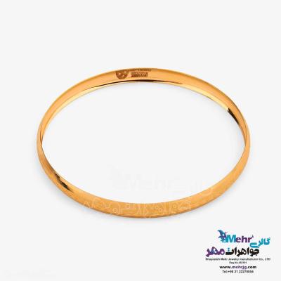النگو طلا دست اول کم اجرت - طرح تراش سایز 3