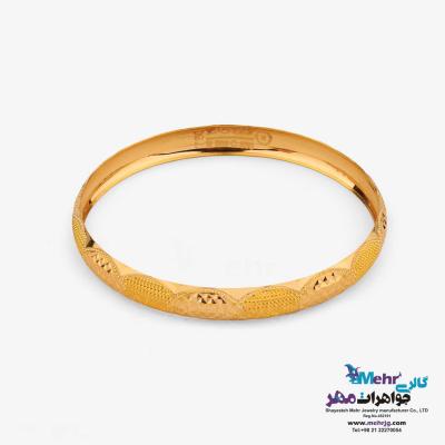 النگو طلا دست اول کم اجرت - طرح تراش سایز 3