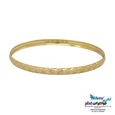 النگو طلا دست اول کم اجرت - طرح تراش سایز 2