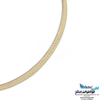 نمای دوم النگو طلا دست اول کم اجرت - طرح تراش سایز 3