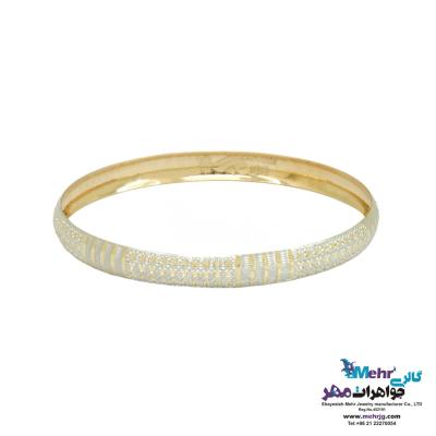 النگو طلا دست اول کم اجرت - طرح تراش سایز 2