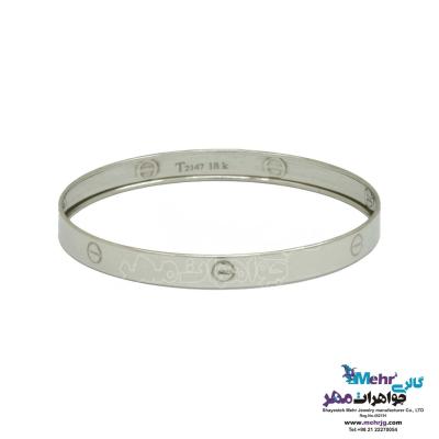 النگو طلا دست اول کم اجرت - طرح کارتیه لاو سایز 3