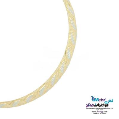 نمای دوم النگو طلا دست اول کم اجرت - طرح تراش سایز 2