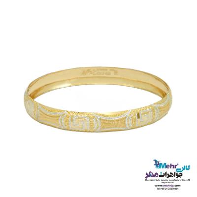 النگو طلا دست اول کم اجرت - طرح تراش سایز 2