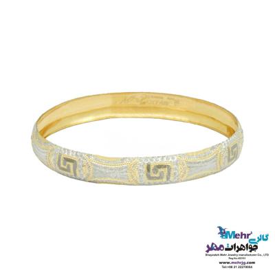 النگو طلا دست اول کم اجرت - طرح تراش سایز 3