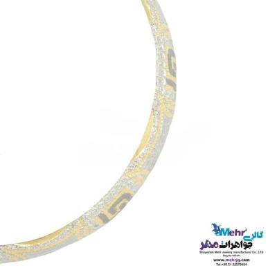 نمای دوم النگو طلا دست اول کم اجرت - طرح تراش سایز 3