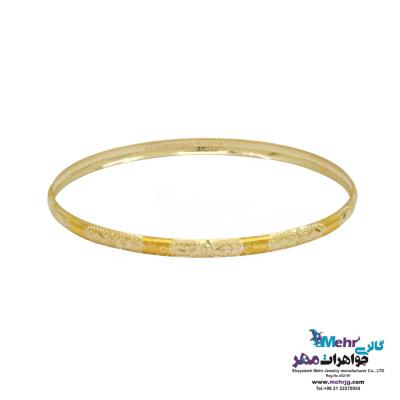 النگو طلا دست اول کم اجرت - طرح تراش سایز 2