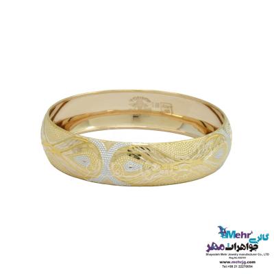 النگو طلا دست اول کم اجرت - طرح تراش سایز 2