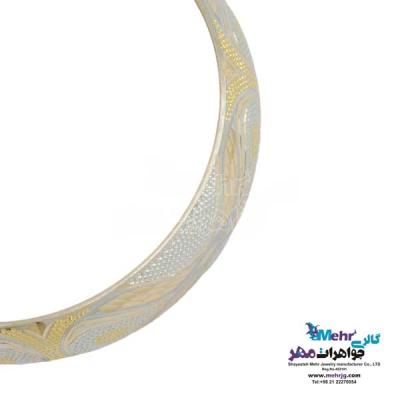 نمای دوم النگو طلا دست اول کم اجرت - طرح تراش سایز 3