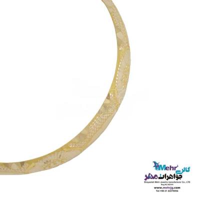 نمای دوم النگو طلا دست اول کم اجرت - طرح تراش سایز 2