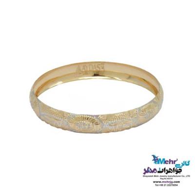 النگو طلا دست اول کم اجرت - طرح تراش سایز 2