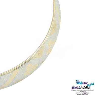 نمای دوم النگو طلا دست اول کم اجرت - طرح تراش سایز 3