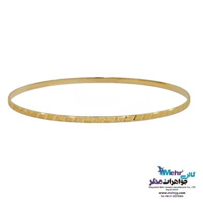 النگو طلا دست اول کم اجرت - طرح تراش سایز 3