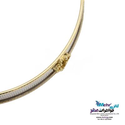 نمای دوم النگو طلا دست اول کم اجرت - طرح تراش سایز 3