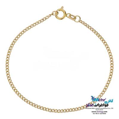 نمای دوم دستبند طلا دست اول کم اجرت - طرح کارتیه
