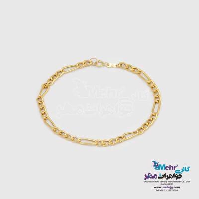 نمای دوم دستبند طلا دست اول کم اجرت - طرح فیگارو
