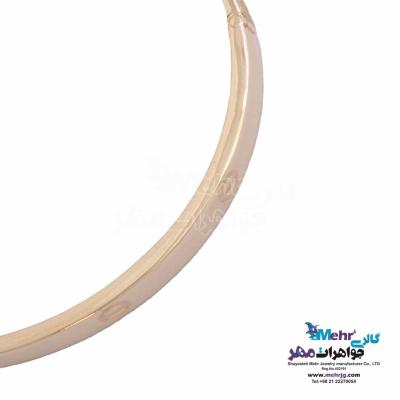 نمای دوم دستبند النگویی طلا دست اول کم اجرت - طرح کارتیه لاو