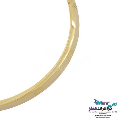 نمای دوم دستبند النگویی طلا دست اول کم اجرت - طرح کارتیه لاو
