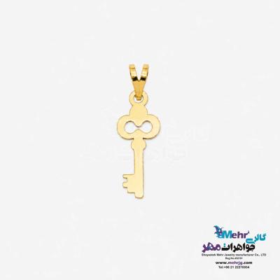 آویز طلا - طرح کلید