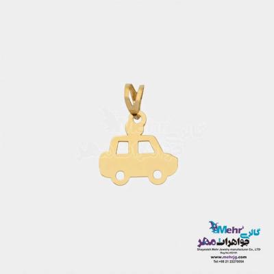 آویز طلا - طرح ماشین