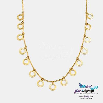 نمای دوم سرویس طلا - طرح پولکی و دایره