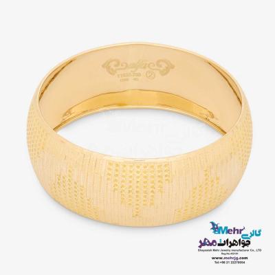 النگو طلا دست اول کم اجرت - طرح تراش سایز3