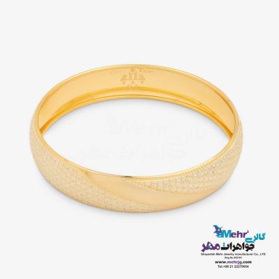 النگو طلا دست اول کم اجرت - طرح تراش سایز3