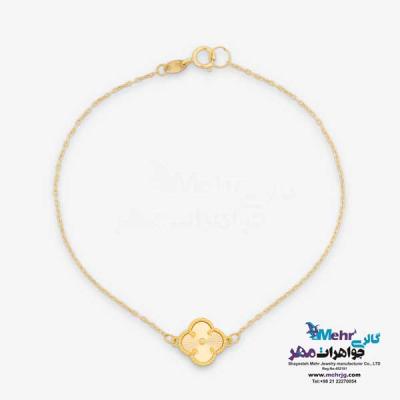 نمای دوم دستبند طلا - طرح ونکلیف