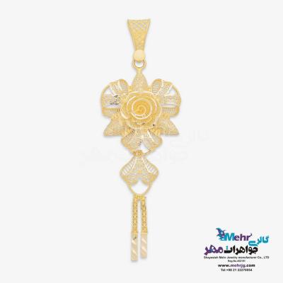 آویز طلا - طرح پنج شیر