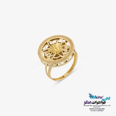 انگشتر طلا - طرح ورساچه