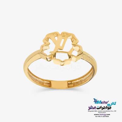 نمای دوم نیم ست طلا - طرح لویی ویتون
