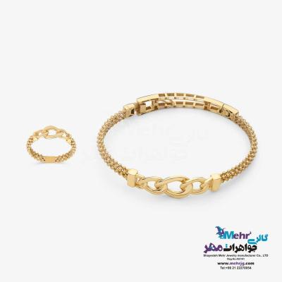 نیم ست طلا - طرح کارتیه