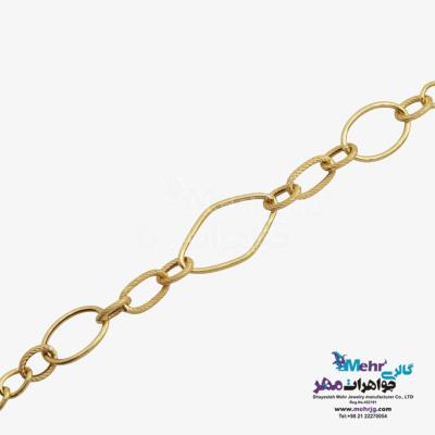 دستبند طلا - طرح حلقه های تو در تو