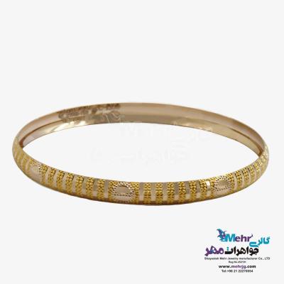 النگو طلا دست اول کم اجرت - طرح کارتیه لاو سایز 3