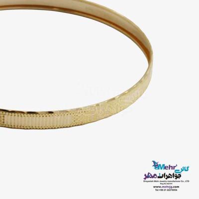 نمای دوم النگو طلا دست اول کم اجرت - طرح ورساچه سایز 3