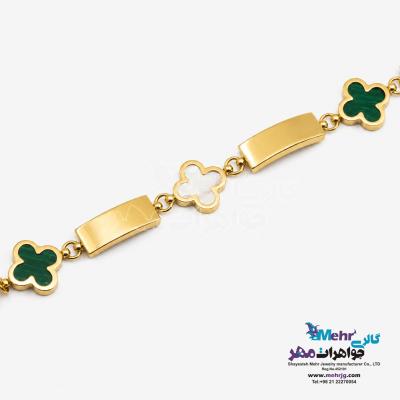 دستبند طلا - طرح ونکلیف